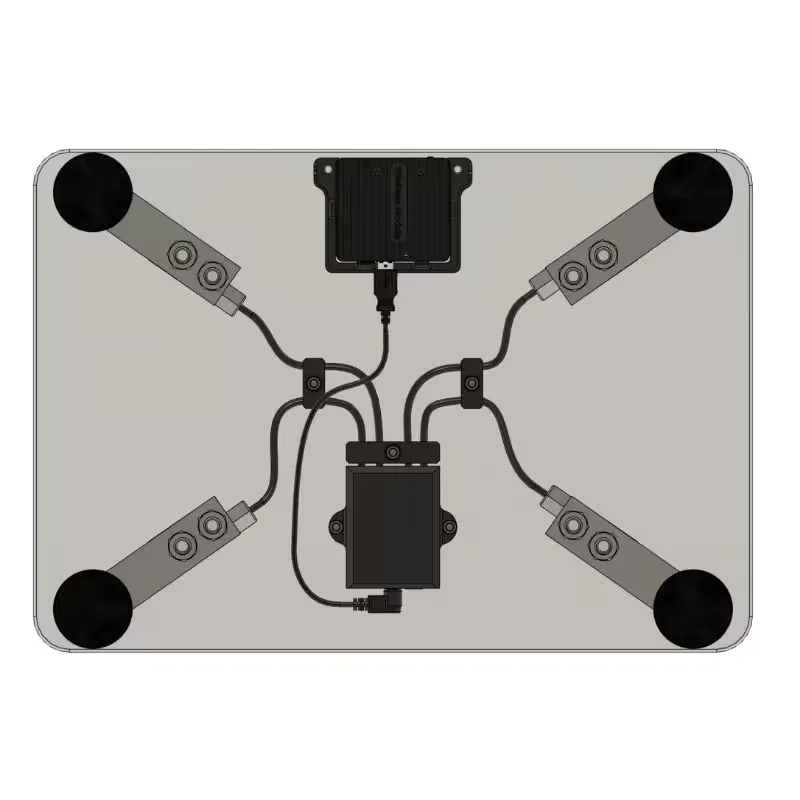 PlateMate Mobile Module, attached underneath a force plate